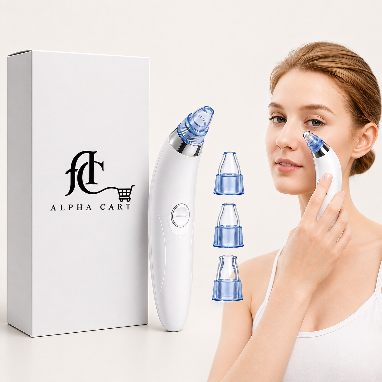 GENAI Beauty Meter - Blackhead Clean, Portable Facial Pore Cleaner