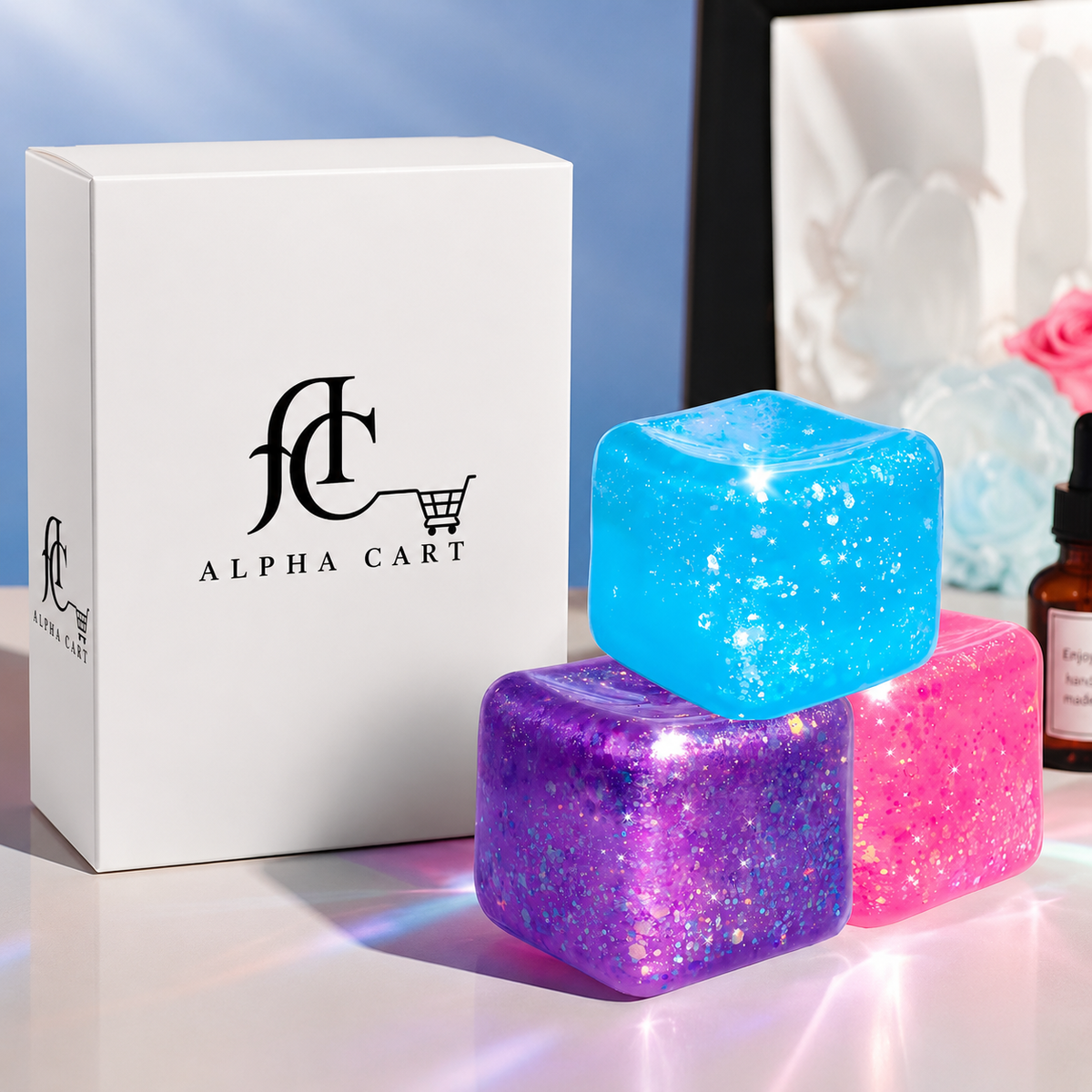 Cube Squishy sensory toy