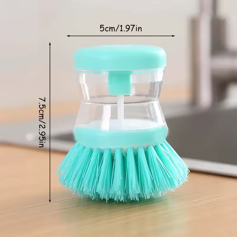 Automatic Liquid-refilling Cleaning Brush