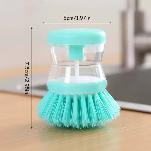 Automatic Liquid-refilling Cleaning Brush