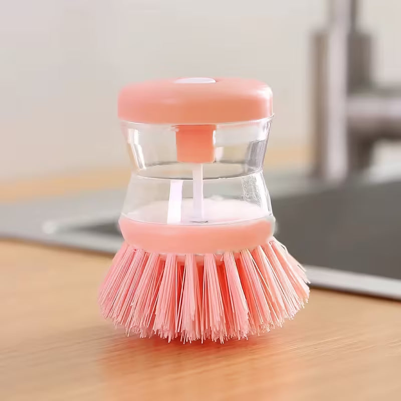 Automatic Liquid-refilling Cleaning Brush