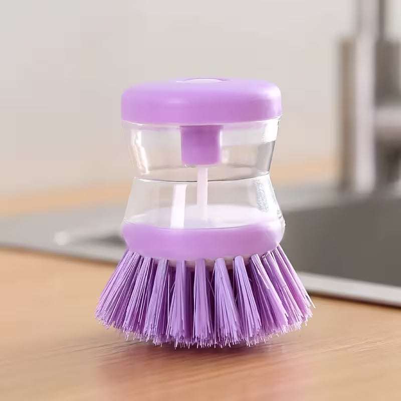 Automatic Liquid-refilling Cleaning Brush
