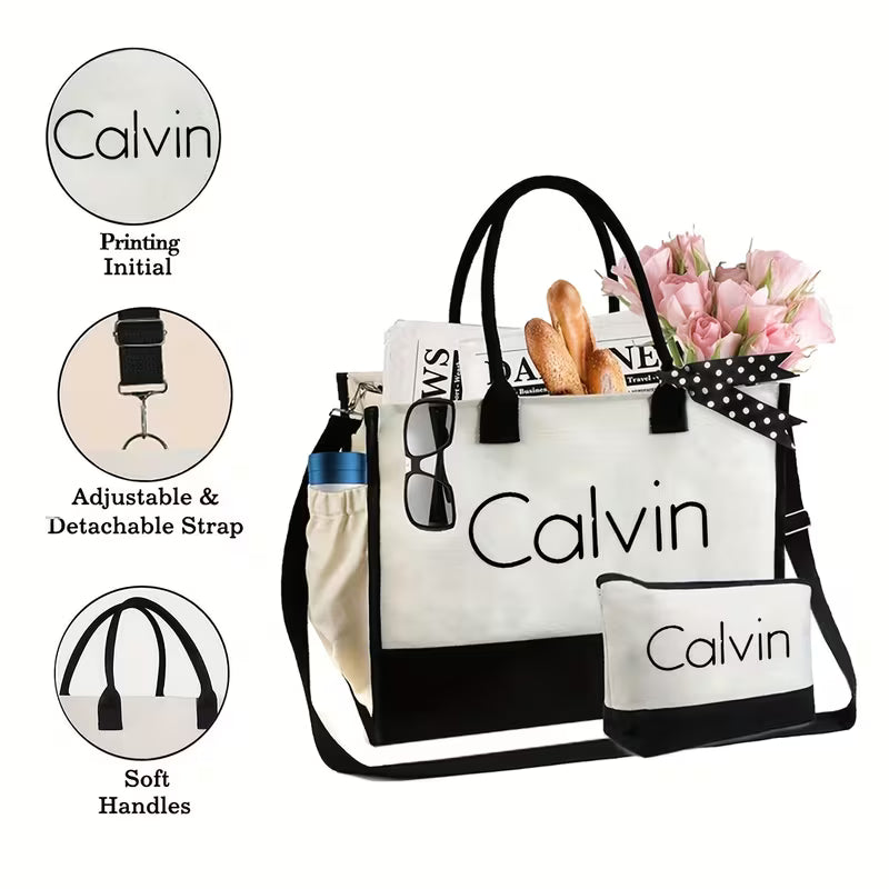 Calvin Tote Bag Large Capacity