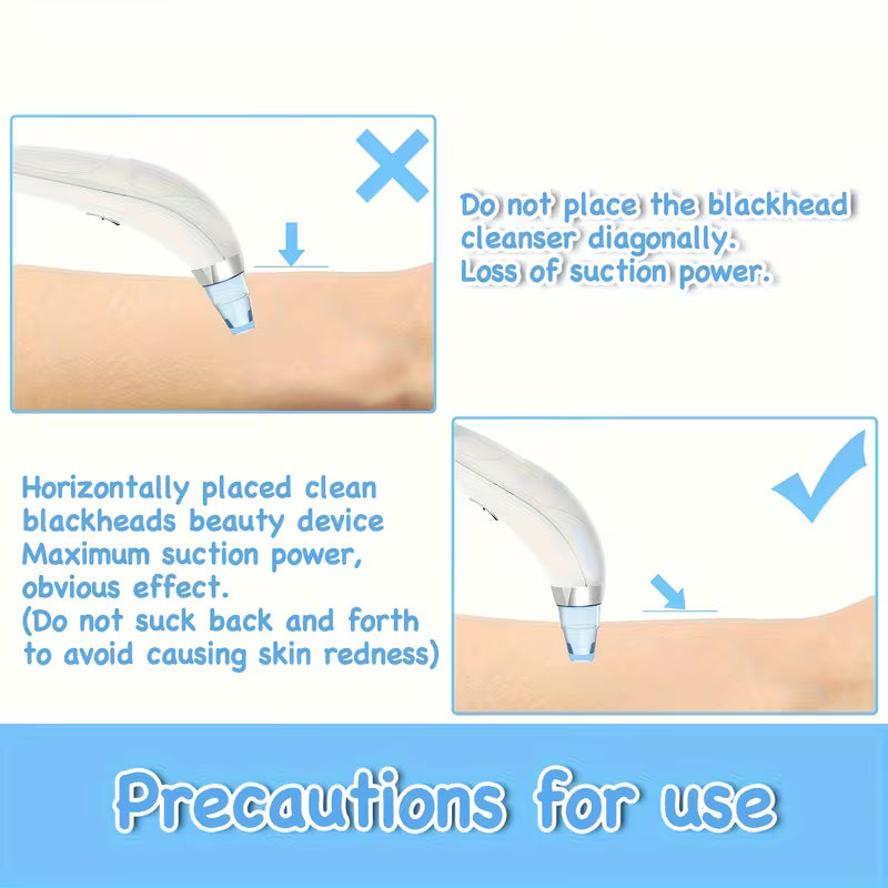 GENAI Beauty Meter - Blackhead Clean, Portable Facial Pore Cleaner