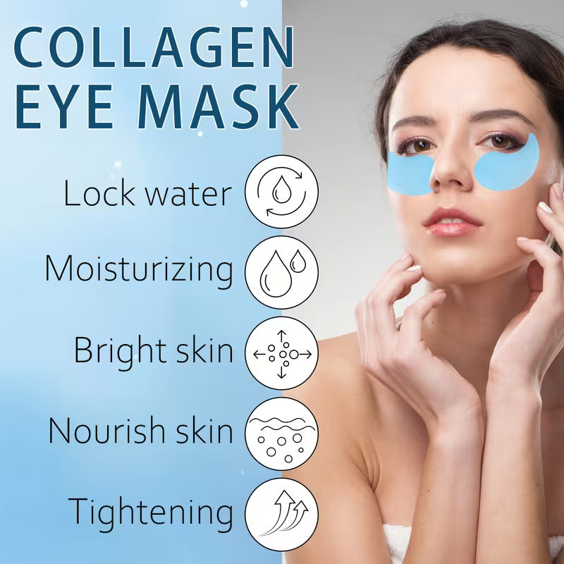 60-Pcs Collagen and Retinol Eye Masks