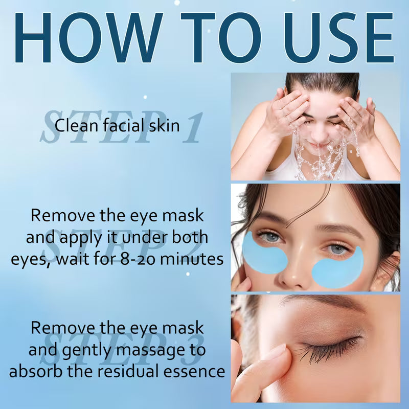 60-Pcs Collagen and Retinol Eye Masks
