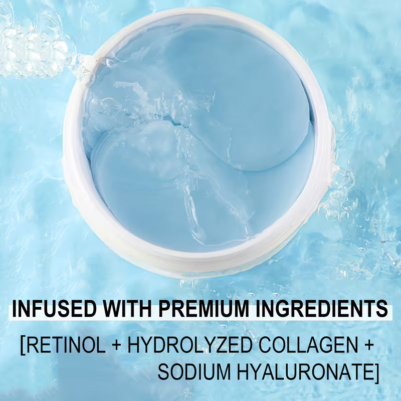 60-Pcs Collagen and Retinol Eye Masks