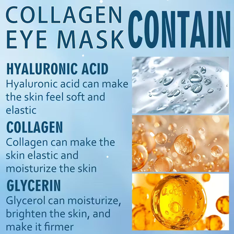 60-Pcs Collagen and Retinol Eye Masks
