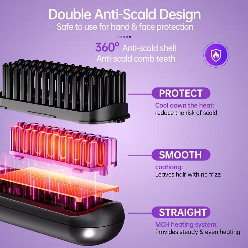 Wireless Hair Straightener