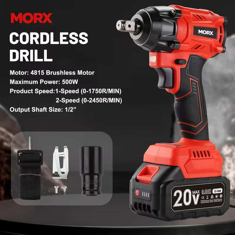 MORX 20V Cordless Combo Tool Kit