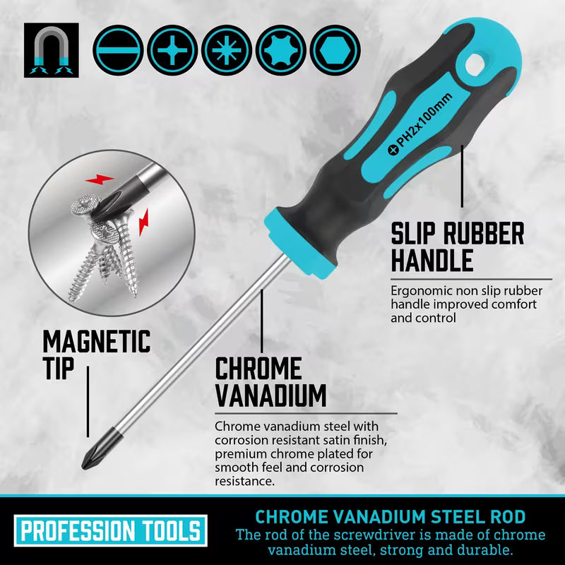 Screwdriver Set 43pcs