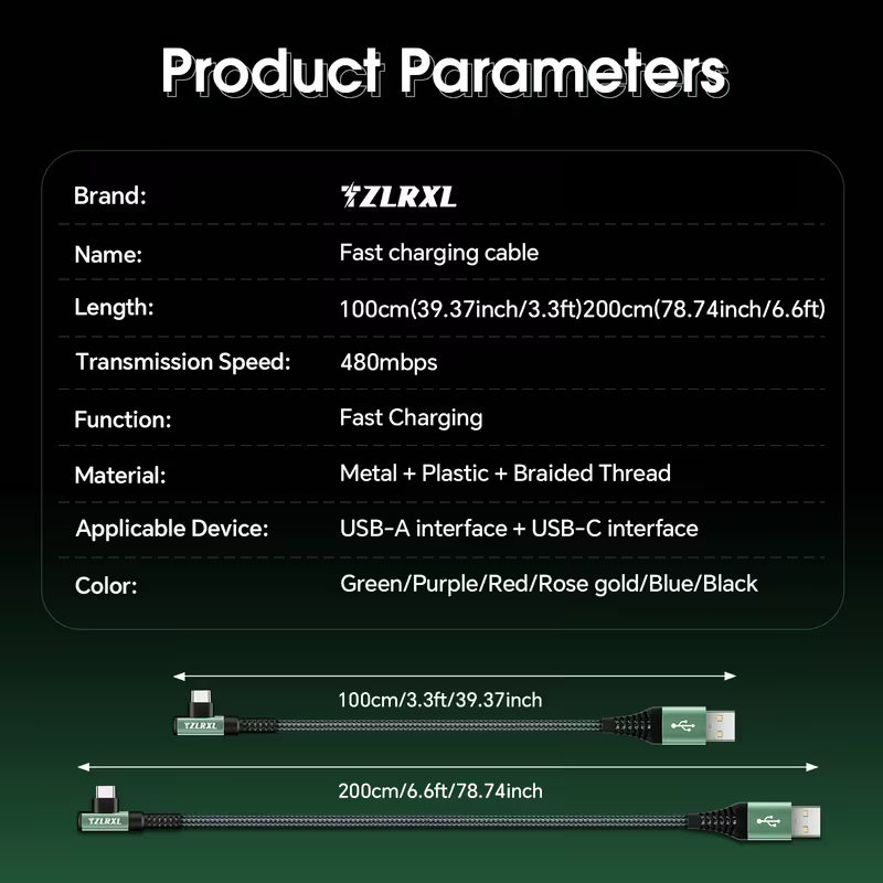 Type C - Fast Charging Cable