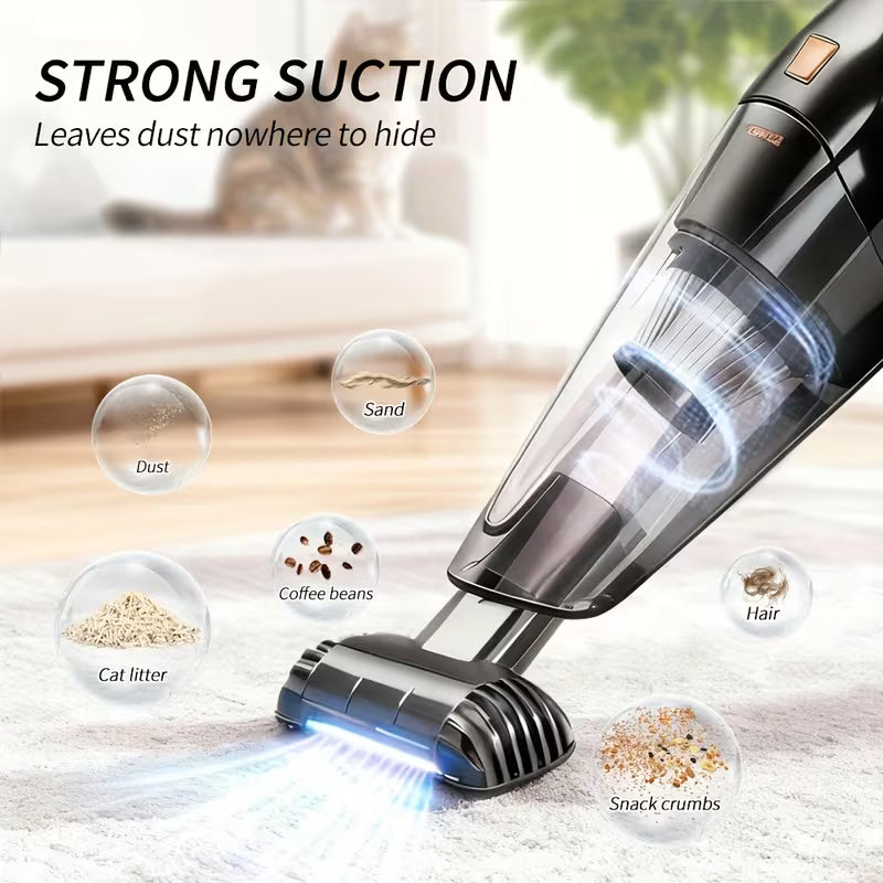 Powerful Handheld Cordless Vacuum Cleaner